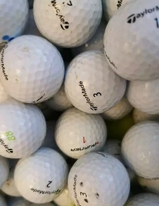 Taylormade 2-teiliges gemischtes Modell Golfbälle x 100 - Klasse B/C - ideal zum Üben - Bild 1 von 1
