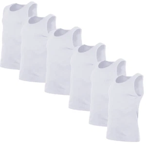 Herrenwesten 100 % Baumwolle Einfach Tank Top Sommer Training Fitnessstudio Einfache Tops 2-12er Pack - Bild 1 von 20