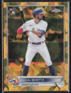 2022 Topps Chrome Sapphire #636 Kevin Smith Gold Refractor Rookie/50 - Imagen 1 de 2