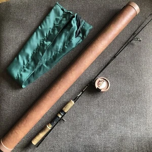 Vintage Fenwick Boron X FXS 55 Light 1-6 Lb 1/16-1/4 oz. 5’6” Spinning Rod 2pc. - Picture 1 of 24