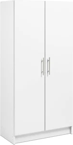 Elite Tall Garage Storage Cabinet & Pantry Storage Cupboard, 2-Door Freestanding - Picture 1 of 12