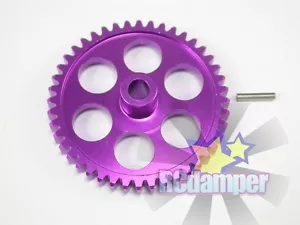 ALUMINUM SPUR MAIN GEAR 44T P FOR HPI SUPER NITRO RS4 MINI RACER ALLOY - Picture 1 of 1