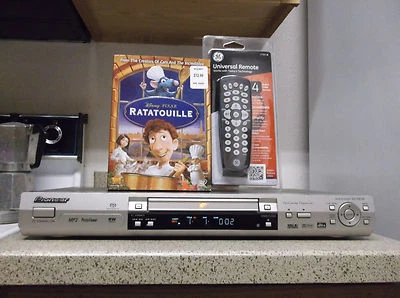 Reproductor de DVD TruSurround Pioneer DV-563A SRS 5.1 restaurado con control remoto 4-1 y 1 DVD Foto 1 de 4