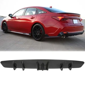 Kit divisor alerón difusor de parachoques labio trasero aleta de tiburón para Toyota Avalon híbrido - Imagen 1 de 11