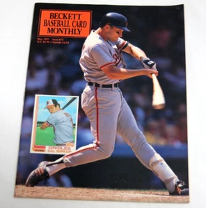 Beckett Baseball Card Mensile Maggio '91 Edizione #74 Cal Ripken/Bobby Bonilla - Foto 1 di 2