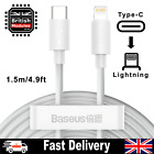 USB C to Lightning Cable Charger Fast iPhone SE MFi-Certified 4.9FT