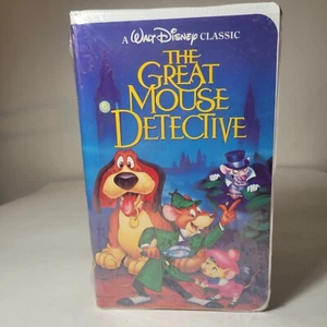 Walt Disney The Great Mouse Detective Black Diamond Classics VHS New Original  - Picture 1 of 6