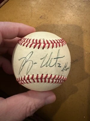 Ryan Theriot Autographed Baseball LSU Geaux Tigers Signed - Image 1 of 3