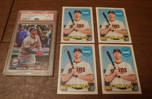 2018 TOPPS COMPLETE FOILBOARD HERITAGE SET 5 CARD PSA LOT #/199 MITCH GARVER - Picture 1 of 6