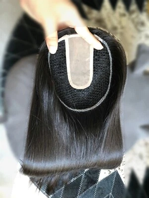 Lazy Wigs 16" 6x6.5" Breathable Fishnet Full Hand-tied  Integration Hair System - Image 1 of 4