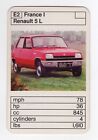 Ace Trumps British vs. French Cars. Renault 5 L