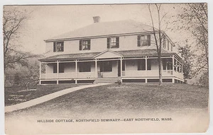 Hillside Cottage Northfield Academy East Northfield MA UDB Postcard - Picture 1 of 2