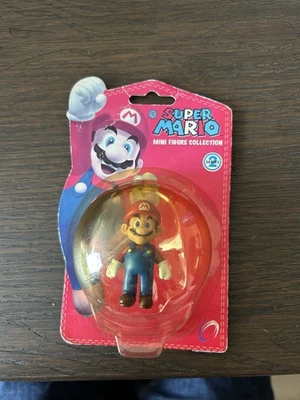 Novo na caixa 2009 Super Mario Mini Figure Collection Series 2 Mario FÁBRICA LACRADA 6+ - Imagem 1 de 2