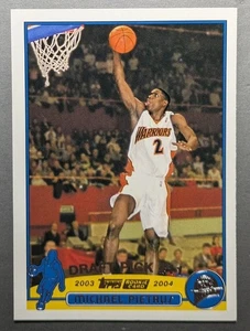 2003-04 Topps Basketball #231 Mickael Pietrus Rookie Warriors Draft Pick #11 RC - Bild 1 von 2
