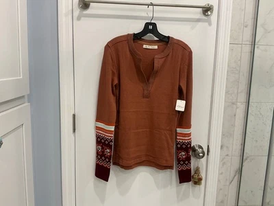 Nuevo con etiquetas Free People We the Free Mikah Waffle tejido puño capas otoño combo grande Foto 1 de 4