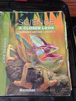 Science, a Closer Look, Grade 4, Teacher Edition, Life Science, Vol. 1 by McGraw - Image 1 of 4