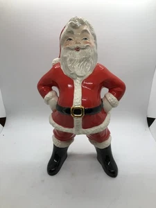 Irene Smith Keramik Weihnachtsmann 1954 11 cm hoch - Bild 1 von 13