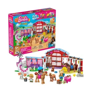 Mega Bloks Construx Barbie Horse Stables Construction Set - Picture 1 of 1