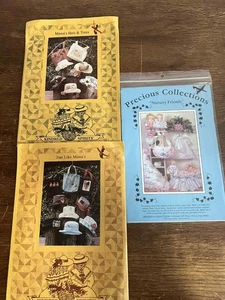 Lote de 3 Patrones de Costura Vintage Espíritus Vástagos Sombreros Bolsos Colecciones Preciosas - Imagen 1 de 5