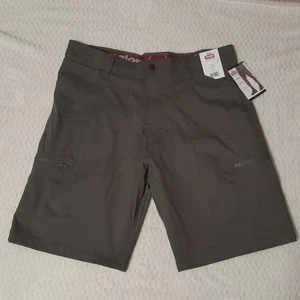 Wrangler Outdoor Shorts Mens Size 36 Gray NWT - Picture 1 of 20