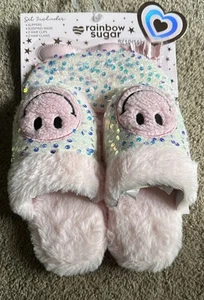 Rainbow Sugar Slipper Set Girls Size S (10/11) - Picture 1 of 3