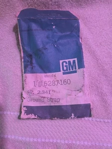 56-71 C1 C2 C3 Engine Ground Strap--GM #6287160--NOS--NCRS!! - Bild 1 von 5