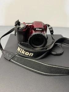 Nikon Coolpix L830 fotocamera 16 MP digitale 34x zoom rosso Full HD inclinabile caricatore LCD - Foto 1 di 8