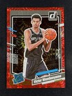 2023-24 Panini Donruss Victor Wembanyama #220 Red Firework Rated Rookie RC /88