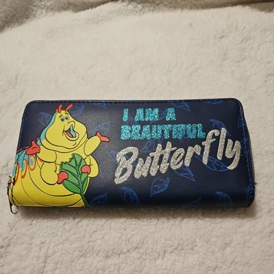Cartera A Bug’s Life Heimlich I’m A Beautiful Butterfly Disney Pixar TOTALMENTE NUEVA Foto 1 de 3