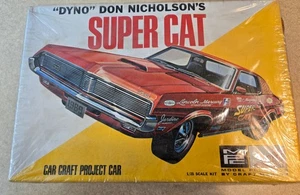 Vintage SEALED BAG MPC Super Cat Cougar Model Kit in 1/25 Scale - Original Issue - Picture 1 of 10