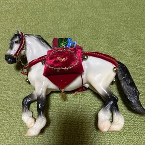 T. Breyer 1999 Jack Frost Pferd Figur Weihnachten - Bild 1 von 3