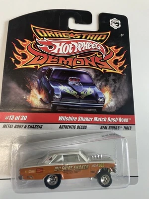 2005 Hot Wheels Dragstrip Demons #13 Wilshire Shaker Match Bash Nova - Image 1 of 4