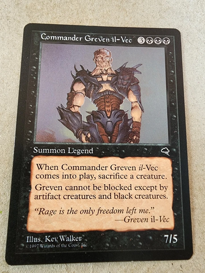 Commander Greven il-Vec - Tempest Regular - Mtg - Image 1 of 1