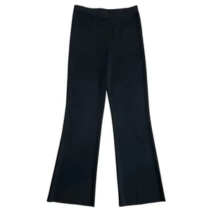 Pantalones informales exclusivamente Misook negros bootcut tejidos talla XXS P silenciosos de lujo - Imagen 1 de 10