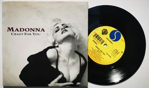 MADONNA 7" Crazy For You / Keep It Together UK CARD SLEEVE Mint / UNPLAYED - Picture 1 of 7