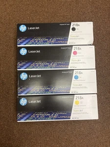 HP 218a Toner Set Original, 4er Set, Nagelneu - Bild 1 von 5