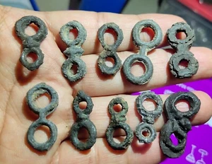 MALAYA MALAYA ONE CENT TIN RING KEDAH PERLIS 1800s 10PCS VERY NICE SCARCE !!! - Picture 1 of 1