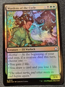 Wardens Of The Cycle - Foil - FDN - MTG - EN - NM - 0125 - Picture 1 of 1