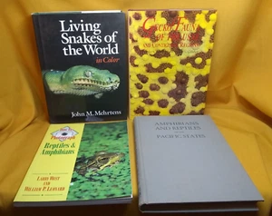 Fotografie Reptilien & Amphibien, Schlangen der Welt Gecko Fauna der UdSSR 4 Buch Lot - Bild 1 von 7