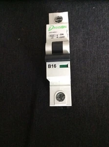 Danson MCB DBYB116 16Amp Type B Single module - Picture 1 of 1