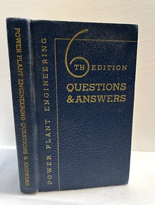 Power Plant Engineering Questions & Answers 6th Edition 1939 - Picture 1 of 4