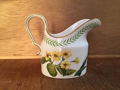 Spode Country Lane Creamer Small Pitcher Floral England Discontinued 4" tall HTF - Image 1 of 4