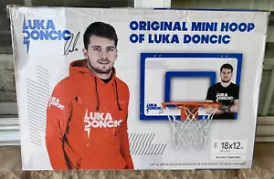 NEW Luka Doncic Dallas Mavericks Mini Hoop Exclusive Basketball Set NIB LOOK!! - Picture 1 of 2