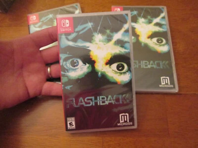FLASHBACK NINTENDO SWITCH BRAND NEW SEALED US EDITION ACTION ADVENTURE CLASSIC - Image 1 of 3