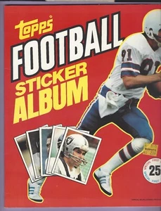 1981 Topps Football Stickers, w/a full set of 262 loose stickers and clean album - Picture 1 of 6