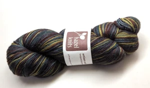 Hazel Knits Handpainted Artisan Sock Weekend War 4.5 oz 90% SW Merino/10% Nylon - Picture 1 of 2