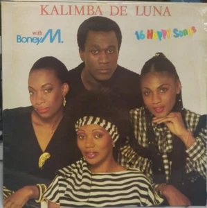 KALIMBA DE LUNA with BONEY M. 16 HAPPY SONG VINYL 66.231 - France - year 1984 - Picture 1 of 1