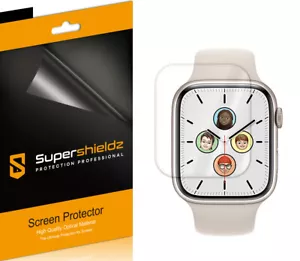 3X Clear Full Cover Screen Protector for Apple Watch Series 9 / 8/7 41mm - Picture 1 of 2