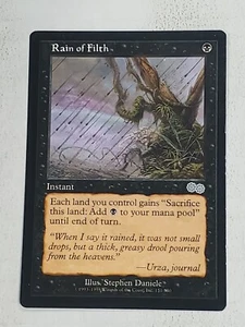 MTG Rain of Filth (Urza's Saga/Black/U) - BGM - Picture 1 of 2