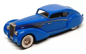 Top Marques 1/43 Scale EC1 - 1938 Delage D8-120 Aerocoupe - Blue 1 Of 150 - Picture 1 of 7